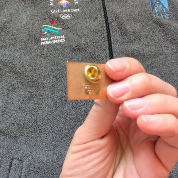 Marker 2002 Salt Lake City Olympics Paralympics Fleece Vest XL Medical Services - Picture 3 of 8